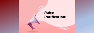 "Raise Ratification" slider